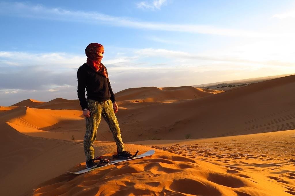 Book your Sahara desert camping experience today to enjoy sunset camel trekking in Merzouga and thrilling 4x4 off-road adventures in the Atlas Mountains.
